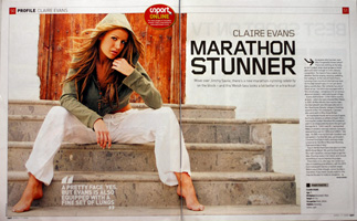 Claire Evans - Sport Magazine